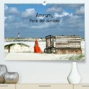Amrum, Perle der Nordsee (Premium, hochwertiger DIN A2 Wandkalender 2023, Kunstdruck in Hochglanz)
