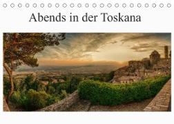 Abends in der Toskana (Tischkalender 2023 DIN A5 quer)