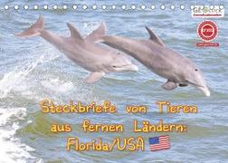 GEOclick Lernkalender: Steckbriefe von Tieren aus fernen Ländern: Florida/USA (Tischkalender 2023 DIN A5 quer)
