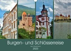 Burgen- und Schlösserreise durch Deutschland (Wandkalender 2023 DIN A3 quer)