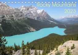 Rocky Mountains 2023 (Tischkalender 2023 DIN A5 quer)