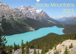 Rocky Mountains 2023 (Wandkalender 2023 DIN A3 quer)