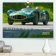 Classic Cars auf Passstrassen 2023CH-Version (Premium, hochwertiger DIN A2 Wandkalender 2023, Kunstdruck in Hochglanz)