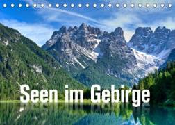 Seen im Gebirge (Tischkalender 2023 DIN A5 quer)