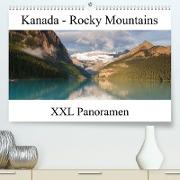 Kanada - Rocky Mountains - XXL Panoramen (Premium, hochwertiger DIN A2 Wandkalender 2023, Kunstdruck in Hochglanz)