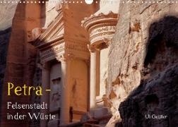 Petra - Felsenstadt in der Wüste (Wandkalender 2023 DIN A3 quer)
