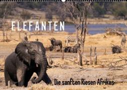 Elefanten - Die sanften Riesen Afrikas (Wandkalender 2023 DIN A2 quer)