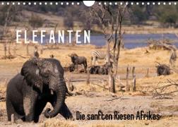 Elefanten - Die sanften Riesen Afrikas (Wandkalender 2023 DIN A4 quer)
