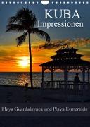 Kuba Impressionen Playa Guardalavaca und Playa Esmeralda (Wandkalender 2023 DIN A4 hoch)