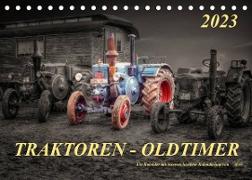 Traktoren - OldtimerAT-Version (Tischkalender 2023 DIN A5 quer)