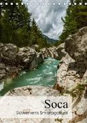 Soca - Sloweniens Smaragdfluss (Tischkalender 2023 DIN A5 hoch)