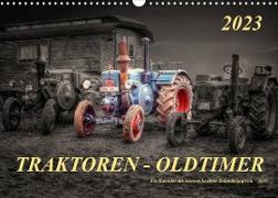 Traktoren - OldtimerAT-Version (Wandkalender 2023 DIN A3 quer)