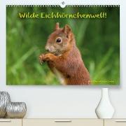 Wilde Eichhörnchenwelt! (Premium, hochwertiger DIN A2 Wandkalender 2023, Kunstdruck in Hochglanz)