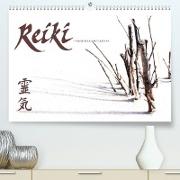REIKI - Chakrameditation (Premium, hochwertiger DIN A2 Wandkalender 2023, Kunstdruck in Hochglanz)