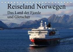 Reiseland Norwegen das Land der Fjorde und Gletscher (Tischkalender 2023 DIN A5 quer)