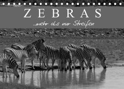 Zebras - Mehr als nur Streifen (Tischkalender 2023 DIN A5 quer)