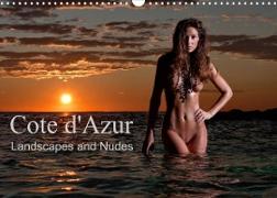 Cote d'Azur Landscapes and Nudes (Wall Calendar 2023 DIN A3 Landscape)