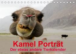 Kamel Porträt (Tischkalender 2023 DIN A5 quer)