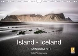 Island - Iceland Impressionen (Wandkalender 2023 DIN A4 quer)