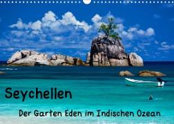 Seychellen - Der Garten Eden im Indischen Ozean (Wandkalender 2023 DIN A3 quer)
