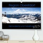 Region Oberstdorf - Kleinwalsertal und Nebelhorn (Premium, hochwertiger DIN A2 Wandkalender 2023, Kunstdruck in Hochglanz)
