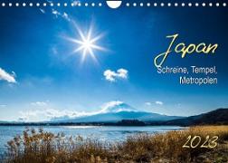 Japan - Schreine, Tempel, Metropolen (Wandkalender 2023 DIN A4 quer)