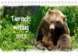 Tierisch witzig (Tischkalender 2023 DIN A5 quer)