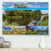 Das Kitzinger Land - Wandern und Radfahren mit Kunst und Kultur (Premium, hochwertiger DIN A2 Wandkalender 2023, Kunstdruck in Hochglanz)