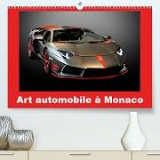 Art automobile à Monaco (Premium, hochwertiger DIN A2 Wandkalender 2023, Kunstdruck in Hochglanz)