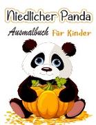 Niedliches Panda-Malbuch für Kinder