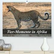 Tier-Momente in Afrika (Premium, hochwertiger DIN A2 Wandkalender 2023, Kunstdruck in Hochglanz)