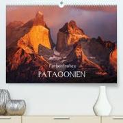 Farbenfrohes PatagonienAT-Version (Premium, hochwertiger DIN A2 Wandkalender 2023, Kunstdruck in Hochglanz)