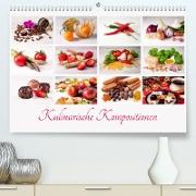 Kulinarische Kompositionen (Premium, hochwertiger DIN A2 Wandkalender 2023, Kunstdruck in Hochglanz)