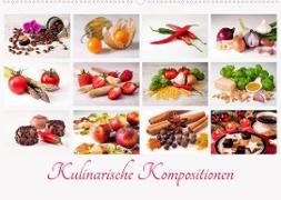 Kulinarische Kompositionen (Wandkalender 2023 DIN A2 quer)