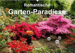 Romantische Garten-Paradiese (Wandkalender 2023 DIN A2 quer)