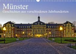 Münster - Geschichten aus verschiedenen Jahrhunderten (Wandkalender 2023 DIN A3 quer)