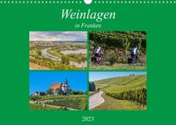 Weinlagen in Franken (Wandkalender 2023 DIN A3 quer)