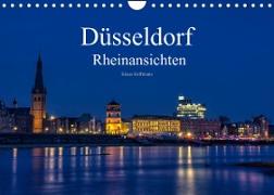 Düsseldorf - Rheinansichten (Wandkalender 2023 DIN A4 quer)