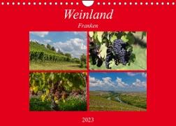 Weinland Franken (Wandkalender 2023 DIN A4 quer)