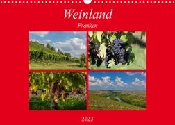 Weinland Franken (Wandkalender 2023 DIN A3 quer)