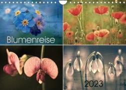 Blumenreise 2023 (Wandkalender 2023 DIN A4 quer)