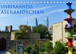 Unbekanntes Aserbaidschan (Tischkalender 2023 DIN A5 quer)