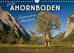 Großer Ahornboden - Europas großer Ahornwald (Wandkalender 2023 DIN A4 quer)