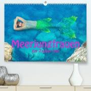 Meerjungfrauen - der Zauber lebt (Premium, hochwertiger DIN A2 Wandkalender 2023, Kunstdruck in Hochglanz)