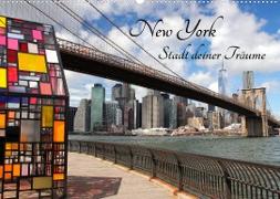New York - Stadt deiner Träume (Wandkalender 2023 DIN A2 quer)