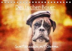 Deutscher Boxer (Tischkalender 2023 DIN A5 quer)