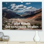 USA Roads (Premium, hochwertiger DIN A2 Wandkalender 2023, Kunstdruck in Hochglanz)