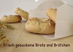 Frisch gebackene Brote und Brötchen (Wandkalender 2023 DIN A3 quer)