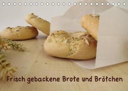 Frisch gebackene Brote und Brötchen (Tischkalender 2023 DIN A5 quer)