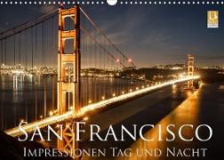 San Francisco Impressionen Tag und Nacht (Wandkalender 2023 DIN A3 quer)